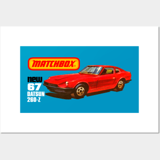 DATSUN 260 Z - toy car box Posters and Art